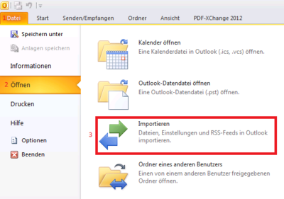 Import Contacts and Calendar Import Contacts and Calendar
