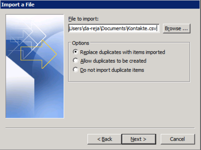Import Contacts Import Contacts