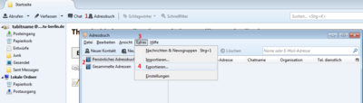 Export Contacts Export Contacts